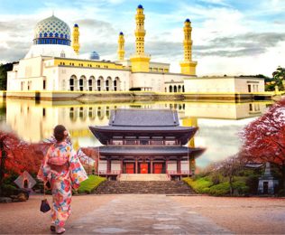 TOUR BRUNEI – NHẬT BẢN 6N5Đ