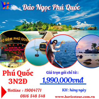 ĐẢO NGỌC PHÚ QUỐC 3N2Đ